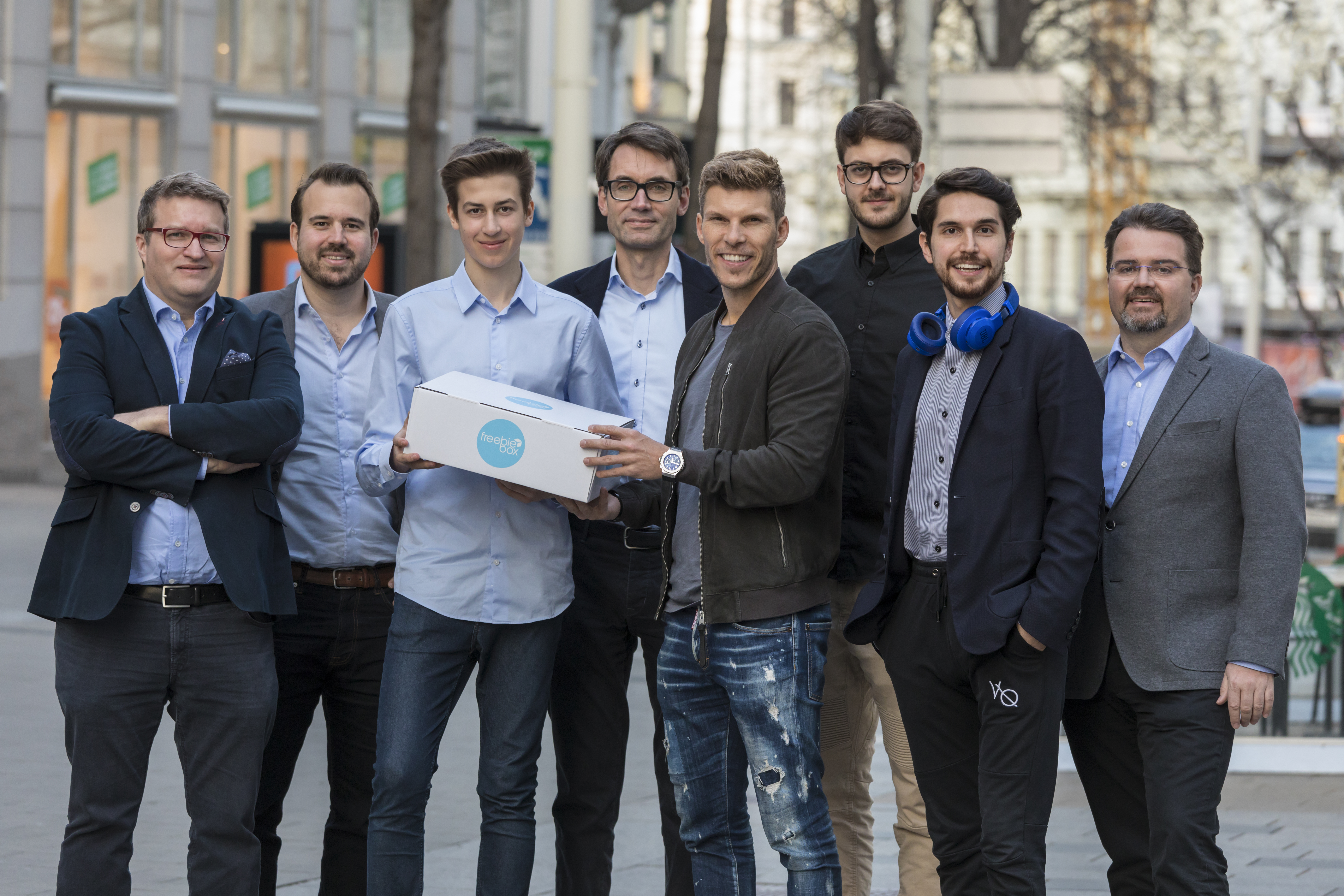 Das Investorenteam von Freebiebox