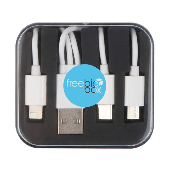 Freebiebox 3 in 1 USB-Ladekabel