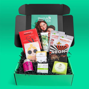 Lifestylebox mit vielen trendigen Produkten